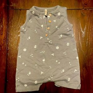 Nautical romper by Rylee + Cru